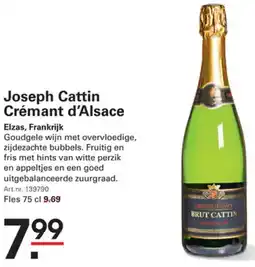 Sligro Joseph Cattin Crémant d'Alsace aanbieding