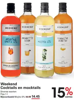 Sligro Weekend Cocktails en mocktails aanbieding