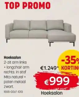 BE-Okay Hoeksalon aanbieding