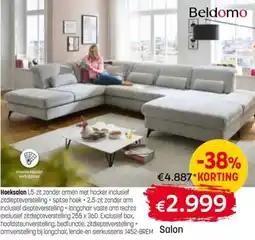 BE-Okay Hoeksalon aanbieding