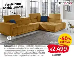 BE-Okay Hoeksalon aanbieding