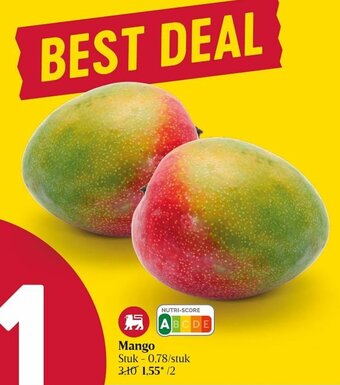 Delhaize Mango aanbieding