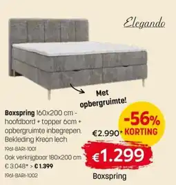 BE-Okay Boxspring aanbieding