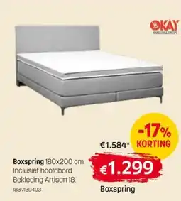 BE-Okay Boxspring aanbieding