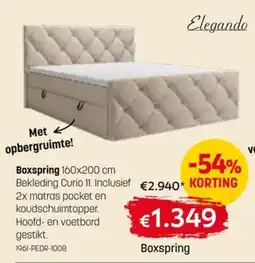 BE-Okay Boxspring aanbieding