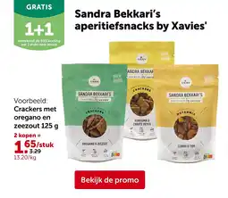 AVEVE Crackers met oregano en zeezout 125 g aanbieding