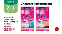 AVEVE Liquid snack Zalm - Omega 3 6 x 15 g aanbieding