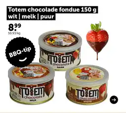 AVEVE Totem chocolade fondue 150 g wit | melk | puur aanbieding