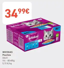 Tom&Co Whiskas Pouches aanbieding