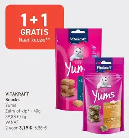 Tom&Co Vitakraft Snacks aanbieding