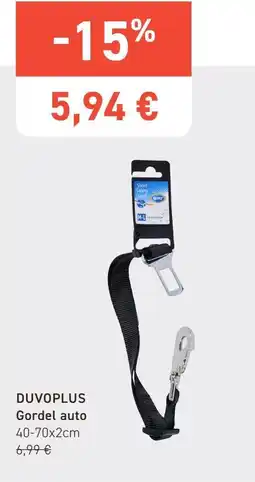 Tom&Co Duvoplus Gordel auto aanbieding