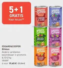 Tom&Co Edgard&cooper Blikken aanbieding
