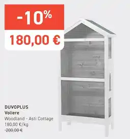 Tom&Co Duvoplus Voliere aanbieding