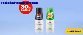 Bol.com SodaStream siropen aanbieding