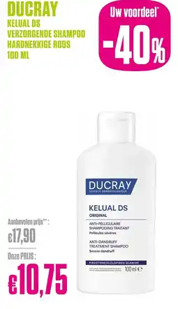 Medi Market Ducray kelual ds verzorgende shampoo hardnekkige roos aanbieding