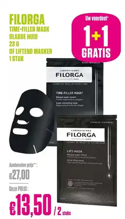 Medi Market Filorga time-filler mask gladde huid of liftend masker aanbieding