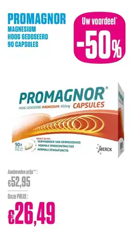 Medi Market Promagnor magnesium hoog gedoseerd aanbieding
