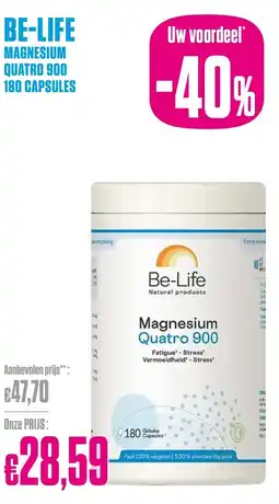 Medi Market Be-Life Magnesium quatro 900 aanbieding