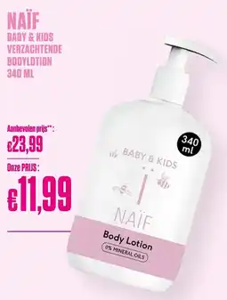 Medi Market Naïf baby & kids verzachtende bodylotion aanbieding