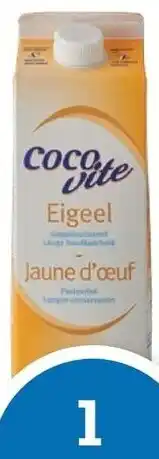 Sligro Cocovite Vloeibaar Eigeel aanbieding