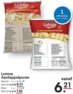 Sligro Lutosa Aardappelpuree aanbieding