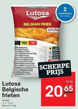 Sligro Lutosa Belgische frieten aanbieding