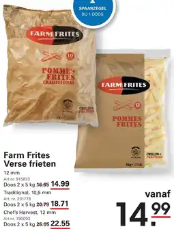 Sligro Farm Frites Verse frieten aanbieding