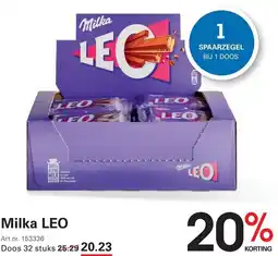 Sligro Milka LEO aanbieding