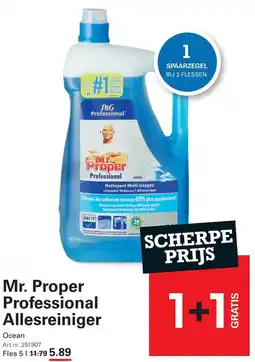Sligro Mr. Proper Professional Allesreiniger aanbieding