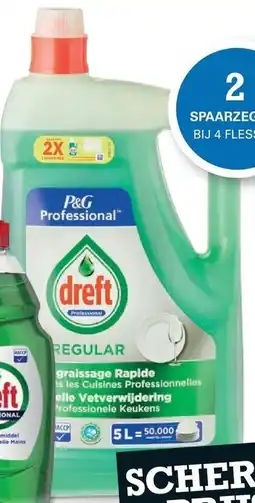 Sligro Dreft Professional Handafwasmiddel Regular aanbieding