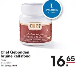 Sligro Chef Gebonden bruine kalfsfond aanbieding