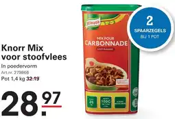 Sligro Knorr Mix voor stoofvlees aanbieding