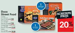 Sligro Duca Street Food aanbieding