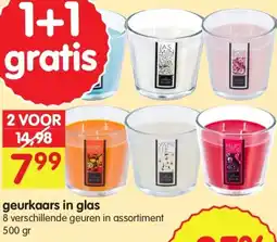 Yess Geurkaars in glas aanbieding