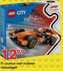 Yess Lego City F1 coureur met mclaren racewagen aanbieding