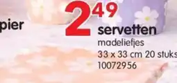 Yess Servetten aanbieding