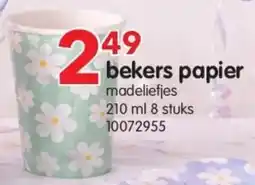 Yess Bekers papier aanbieding