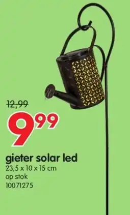 Yess Gieter solar led aanbieding