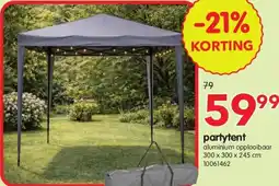 Yess Partytent aanbieding