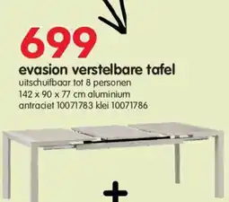 Yess Evasion verstelbare tafel aanbieding