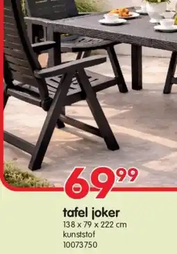 Yess Tafel joker aanbieding