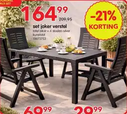 Yess Set joker verstel aanbieding