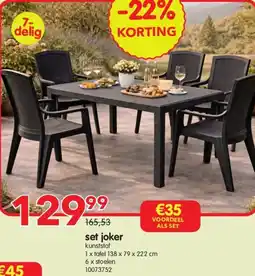 Yess Set joker aanbieding