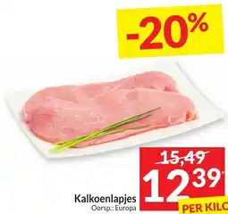 Intermarché Kalkoenlapjes aanbieding