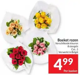 Intermarché Boeket rozen aanbieding