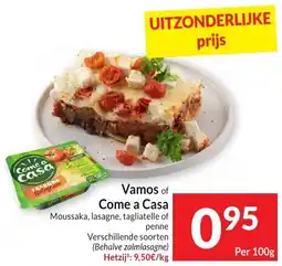 Intermarché Vamos of Come a Casa aanbieding