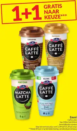 Intermarché Emmi Caffe Latte aanbieding