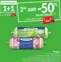 Intermarché Meggle Gearomatiseerde boter aanbieding