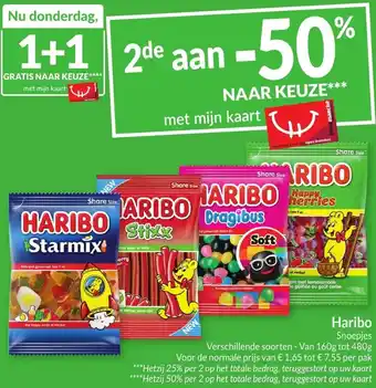 Intermarché Haribo Snoepjes aanbieding