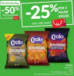 Intermarché Croky Explosions Chips aanbieding